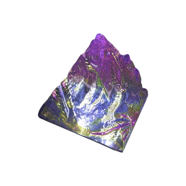 Piramide mini montaña decorativa oficina 6x6 cm
