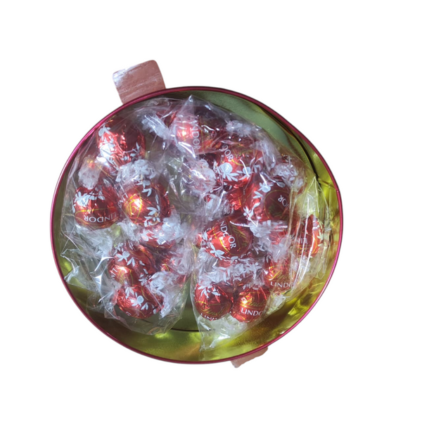 Surtido de Chocolate Lindor Relleno Suave Caja Metálica 300gr