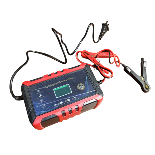 Cargador inteligente para baterias de 12v 6a auto moto
