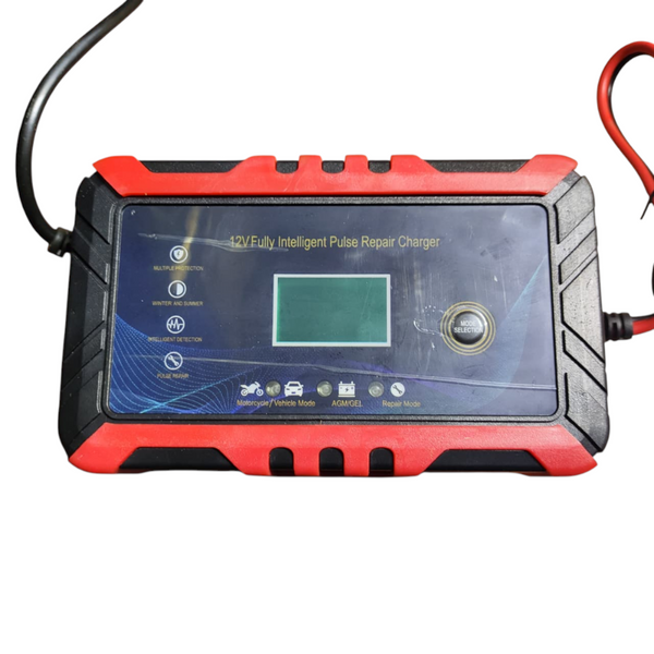 Cargador inteligente para baterias de 12v 6a auto moto