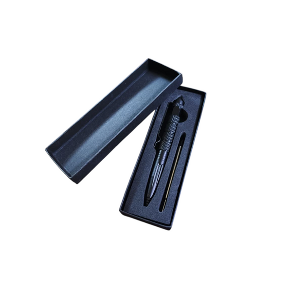 Pack 2 Pluma táctica Militar Defensa Personal Rompe Vidrio