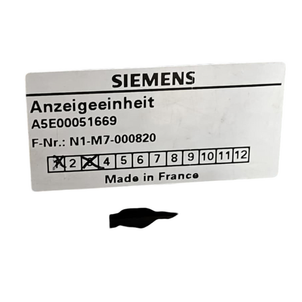 Pantalla Siemens Displus N1-M7-000820
