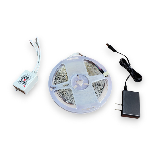 Tira led rgb wifi inteligente de 20 metros alexa y google