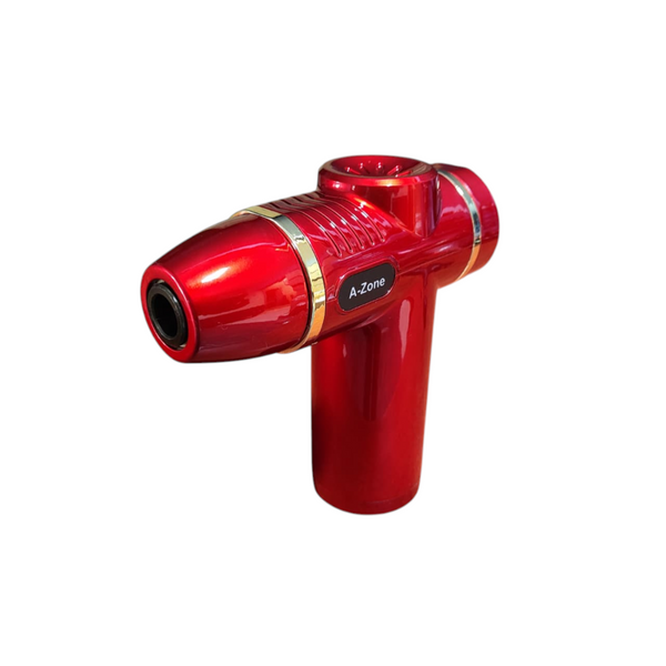 Pistola Masajeadora De Músculos Cabeza De Masaje Y Pantalla