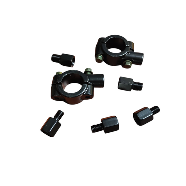 Par De Espejos Retrovisores De Motocicleta Con Accesorio universal