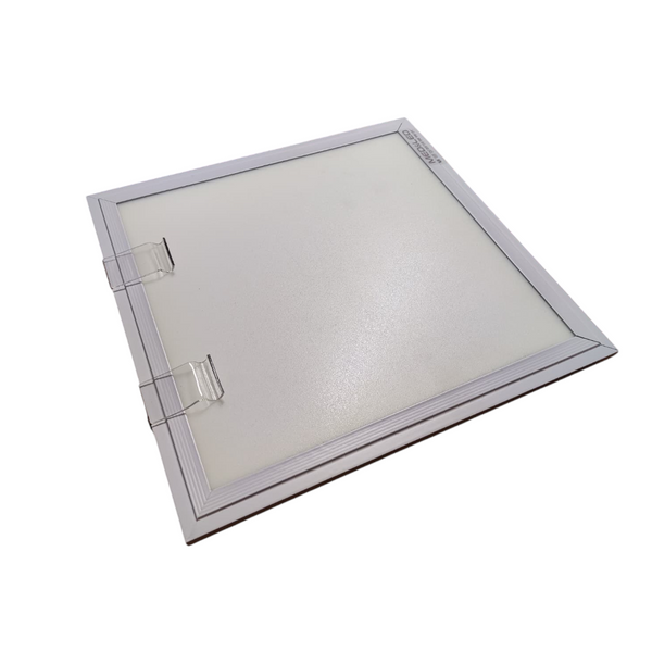 Negatoscopio led 30x28 para encefalometria con portaplacas