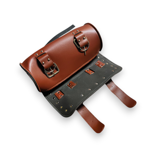 Alforja delantera para motocicleta chopper Harley
