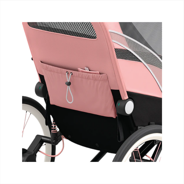 Asiento para remolque multideporte Cybex Zeno  Rosa plateado.