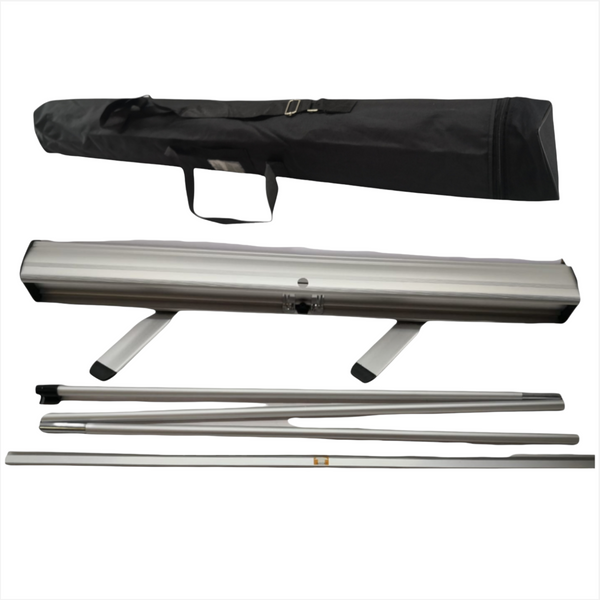 1.1 Soporte para banner enrollable 80x200cm Aluminio roll up