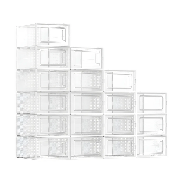 Cajas De Zapatos Songmics Juego X 18 Plegables