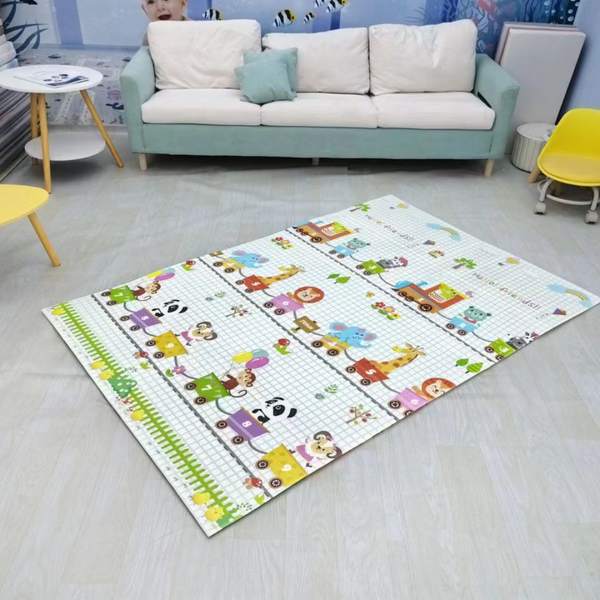Caja mayoreo Tapete Bebe Plegable Reversible XPE Foamy 6 pzs