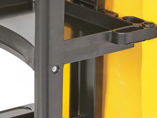 Carrito de limpieza aseo 3 niveles con bolsa