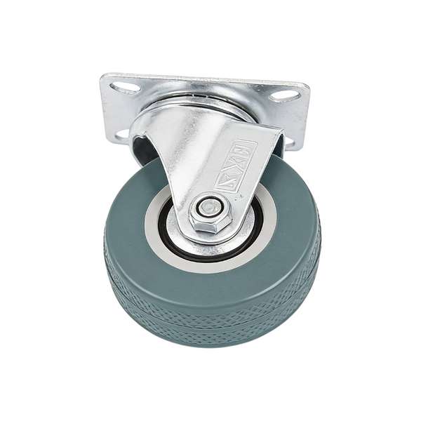 Pack 4 piezas Rueda rodaja de pvc de 2 pulgadas