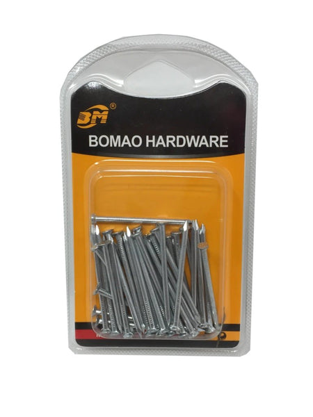 25 blíster Clavos Galvanizados Bomao Hardware 1 1/2" 2.2x40mm 60g.