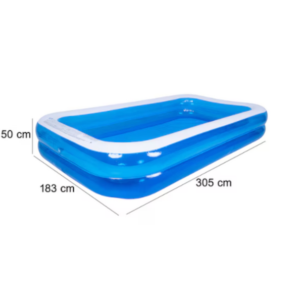 Alberca Inflable Rectangular 305 x 183cm x 50 cm SunClub
