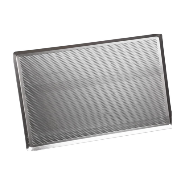 Bandeja plana microperforada de aluminio 80x60