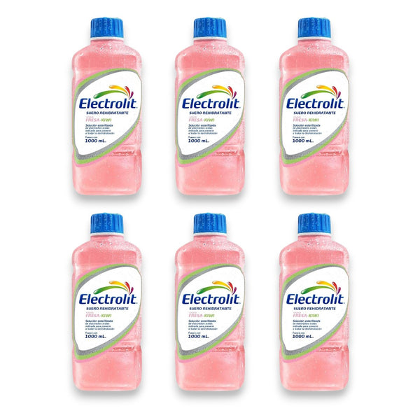 Electrolito sabor Fresa-kiwi 6 botellas 1000ml