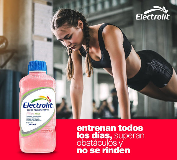 Electrolito sabor Fresa-kiwi 6 botellas 1000ml