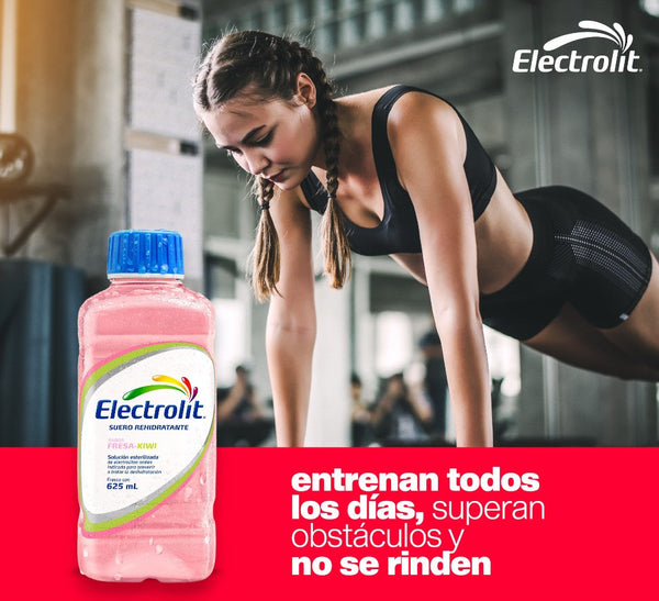 Pack2 caja Electrolito Fresa-kiwi 24 botellas 625ML