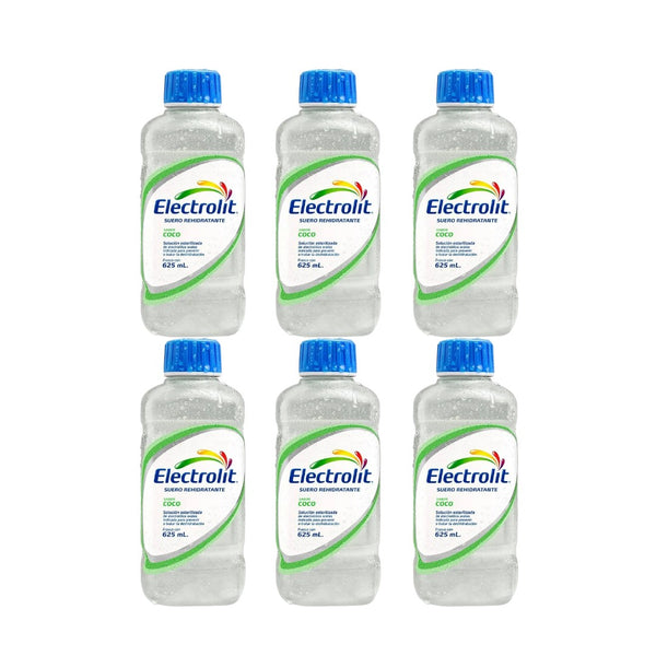Electrolito sabor coco 12 botellas 625 ML