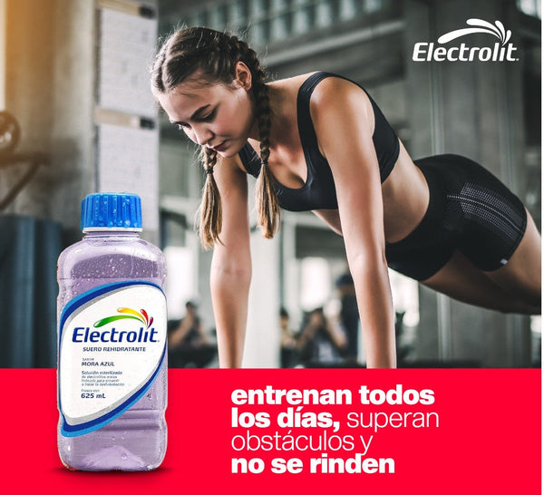 Pack2 caja Electrolito mora azul 24 botellas 625 ML