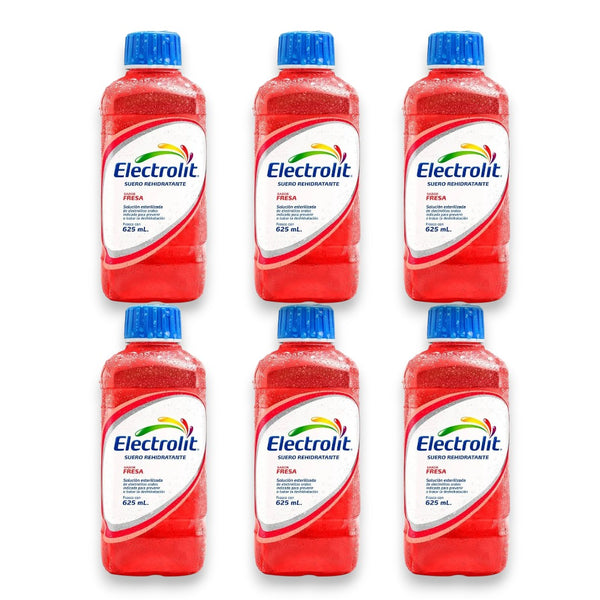Pack2 caja Electrolito fresa 24 botellas 625 ML
