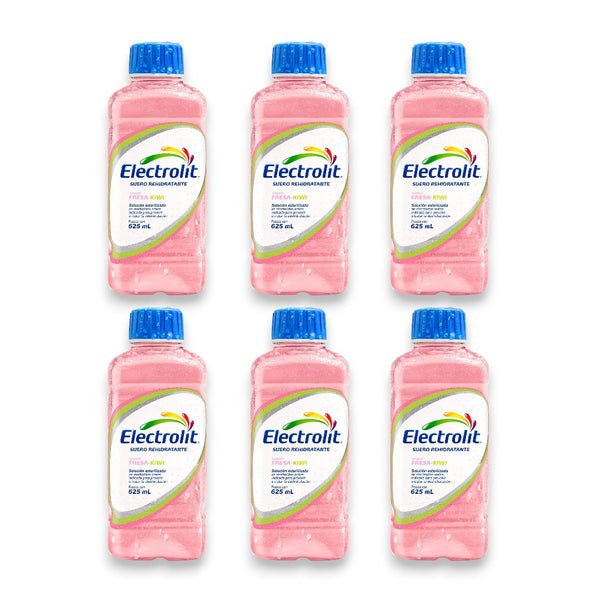 Pack2 caja Electrolito Fresa-kiwi 24 botellas 625ML