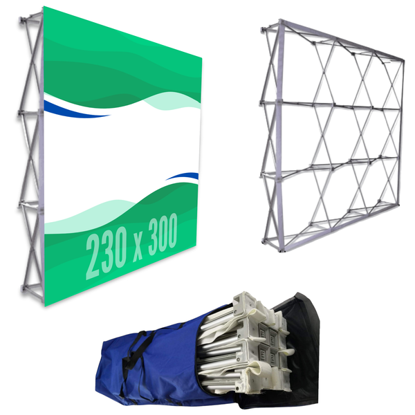 Muro Publicitario 2.30x3m elaboramos tú diseño impreso