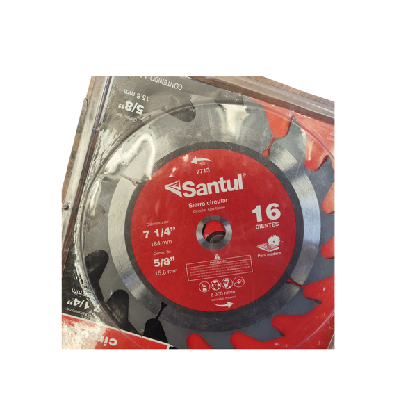 Sierra Para Madera Santul Acero 16 Dientes