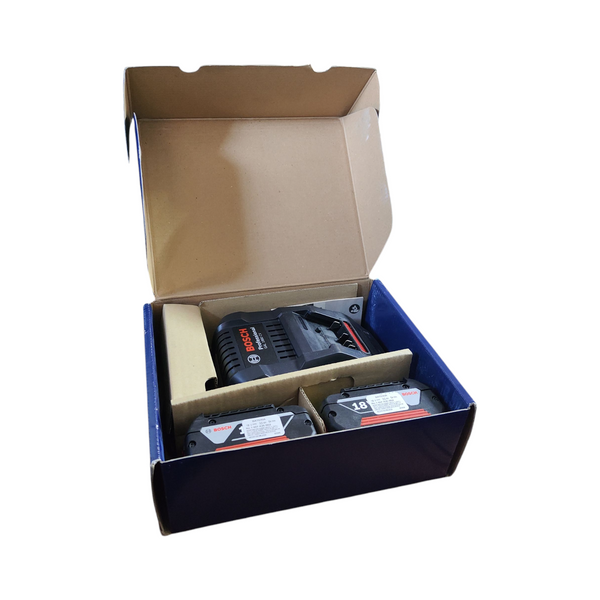 Juego de cargador y bateria de litio Bosch 1880cv 18v