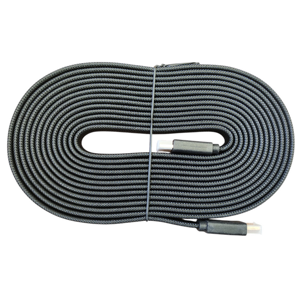 cable hdmi plano 5 metros reforzado full hd 4k