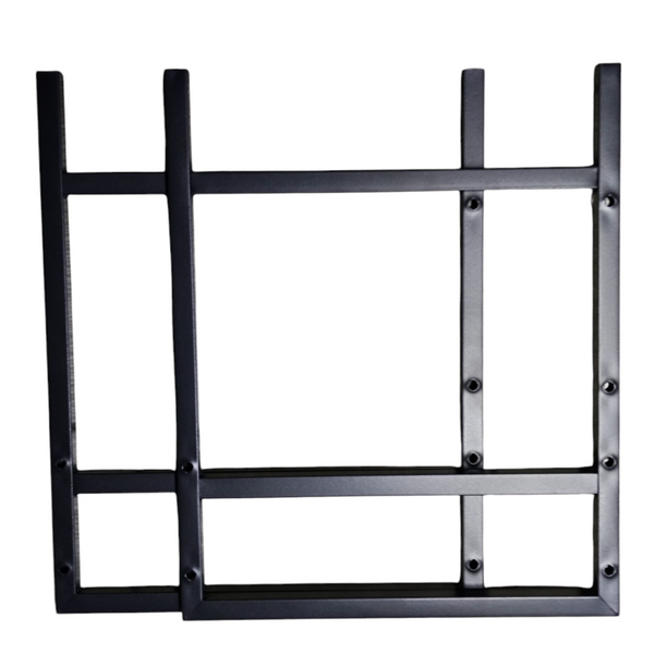 Estante de cocina extensible negro