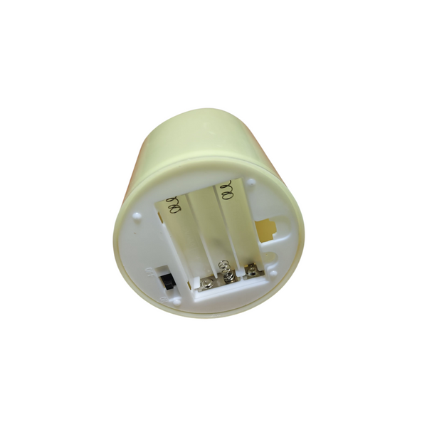 Pack 3 Vela luz led 10cm de plastico para decoracion I/E