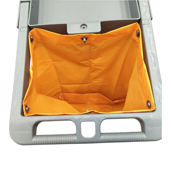 Carrito de limpieza aseo 3 niveles con bolsa