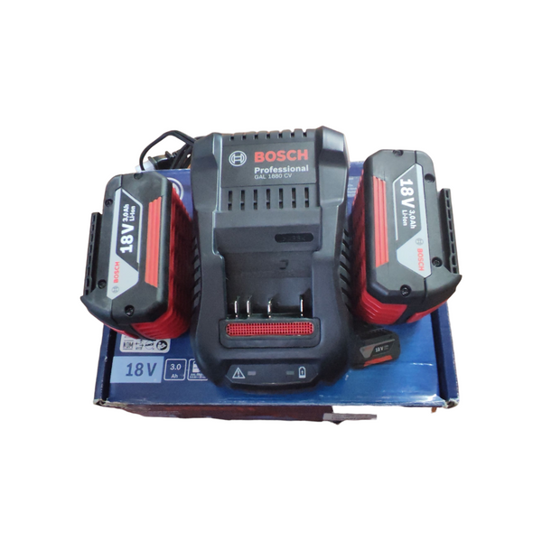 Juego de cargador y bateria de litio Bosch 1880cv 18v