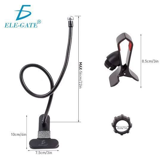 Base Soporte Flexible Pinza Celular Universal Rosa