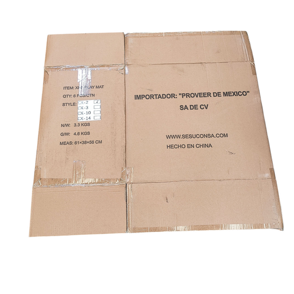 Pack 5 Caja de carton para embalaje paqueteria 61x38x56cm