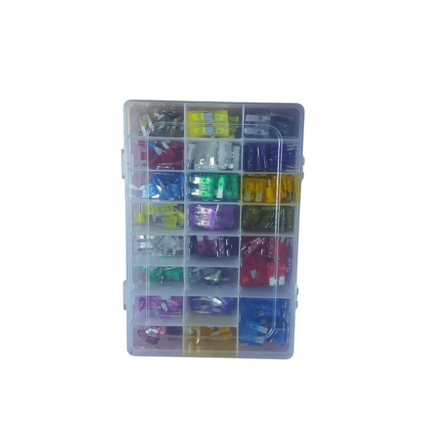 Kit caja de fusibles automotrices 250 pzs