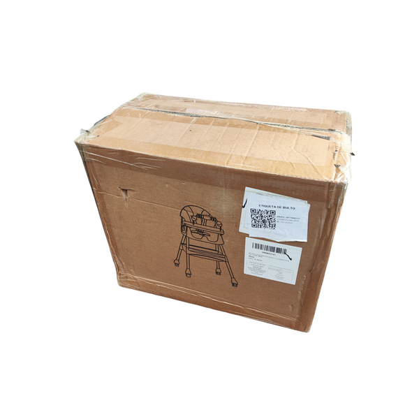 Silla De Comer Bebe Plegable Seguridad Máxima Rosa