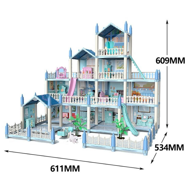 Casa de muñecas Barbie casa de muñecas grande amueblada