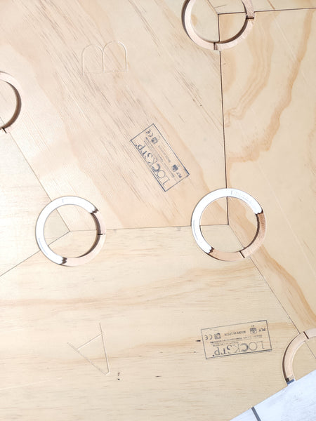 Piso HDF laminado madera Woodpeak caja 2.46m2 24pz España