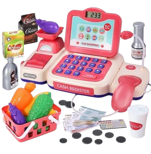 Caja registradora multifuncionales  juegue de infantil juego
