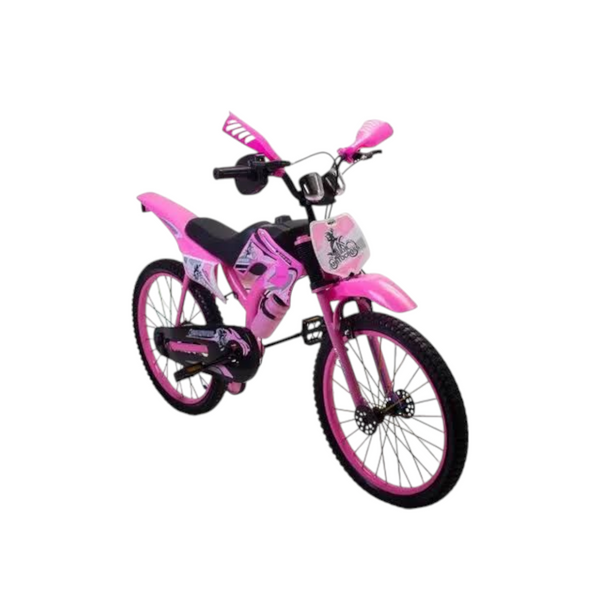 Bicicleta Entrenadora Para Niños Aieou Moto Cross Rodado 16