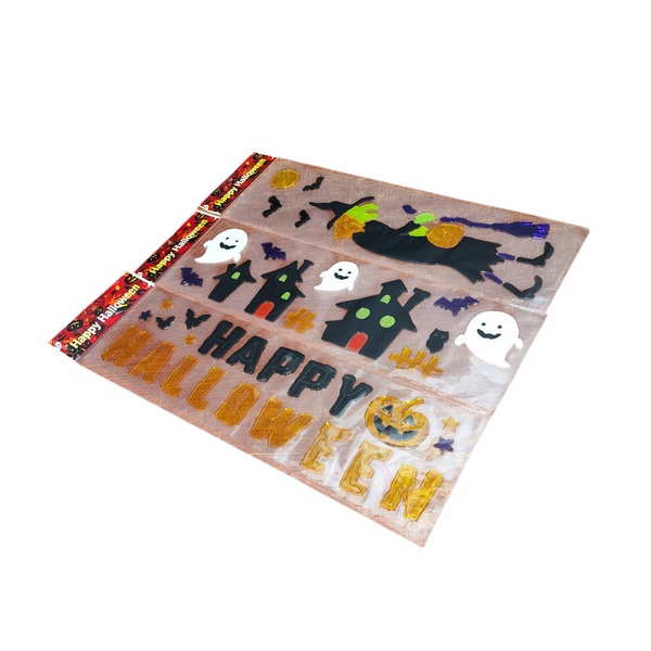 Pegatinas decorativas Halloween para puertas y ventanas