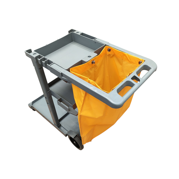 Carrito de limpieza aseo 3 niveles con bolsa