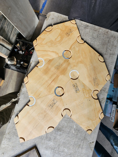 Piso HDF laminado madera Woodpeak caja 2.46m2 24pz España