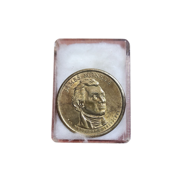 Moneda de 1 dolar james monroe