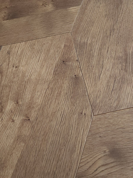 Piso HDF laminado madera Woodpeak caja 2.46m2 24pz España