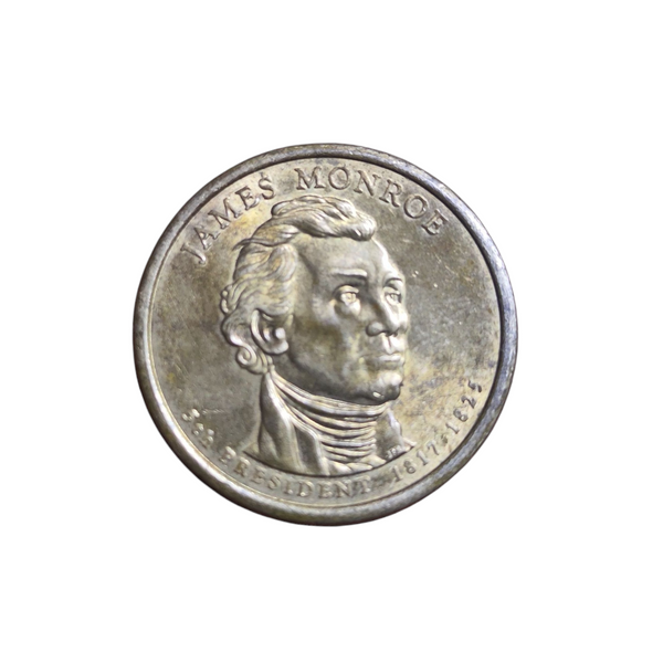 Moneda de 1 dolar james monroe