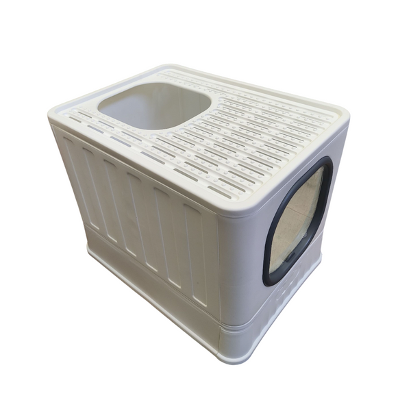 Caja De Arena Plegable Portátil Para Gatos Grande